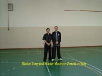 Master Tang and Master Maurizio Zanetti in Italy