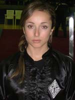 Maria Kourmpei at the Second World Traditional Wushu Championships 2006 - Zhengzhou, China