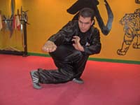Sifu Stavros Stofylas at the Second World Traditional Wushu Championships 2006 - Zhengzhou, China