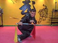 Sifu Stavros Stofylas at the Second World Traditional Wushu Championships 2006 - Zhengzhou, China