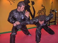 Sifu Stavros Stofylas at the Second World Traditional Wushu Championships 2006 - Zhengzhou, China