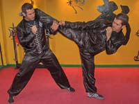 Sifu Stavros Stofylas at the Second World Traditional Wushu Championships 2006 - Zhengzhou, China