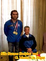Sifu Stavros Stofylas at the Second World Traditional Wushu Championships 2006 - Zhengzhou, China