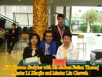 Sifu Stavros Stofylas at the Second World Traditional Wushu Championships 2006 - Zhengzhou, China