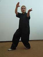 Vagia Bitsikokou at the Second World Traditional Wushu Championships 2006 - Zhengzhou, China