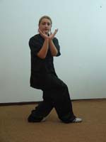 Vagia Bitsikokou at the Second World Traditional Wushu Championships 2006 - Zhengzhou, China