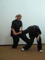 Vagia Bitsikokou at the Second World Traditional Wushu Championships 2006 - Zhengzhou, China