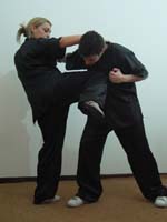 Vagia Bitsikokou at the Second World Traditional Wushu Championships 2006 - Zhengzhou, China